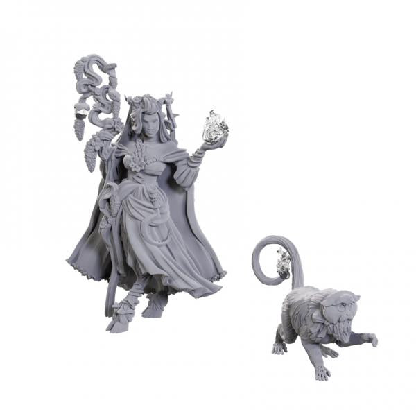 Fearne Calloway & Mister: Critical Role Unpainted Miniatures (W23)
