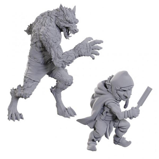 Chetney Pock O'Pea & Werewolf: Critical Role Unpainted Miniatures (W23)