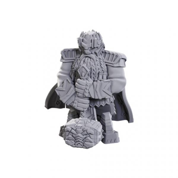 Male Dwarf Champion High-Level: Pathfinder Deep Cuts Unpainted Miniatures (W23)