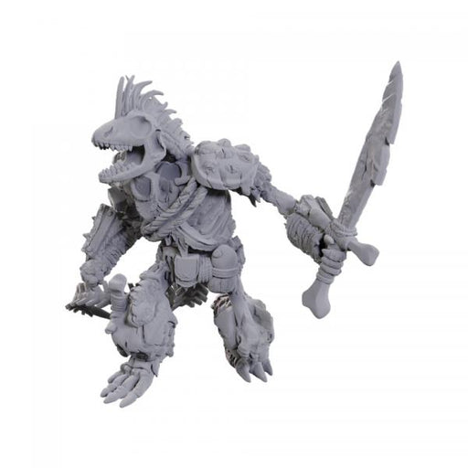 Lizardfolk Skeleton: D&D Nolzur's Marvelous Unpainted Miniatures (W23)