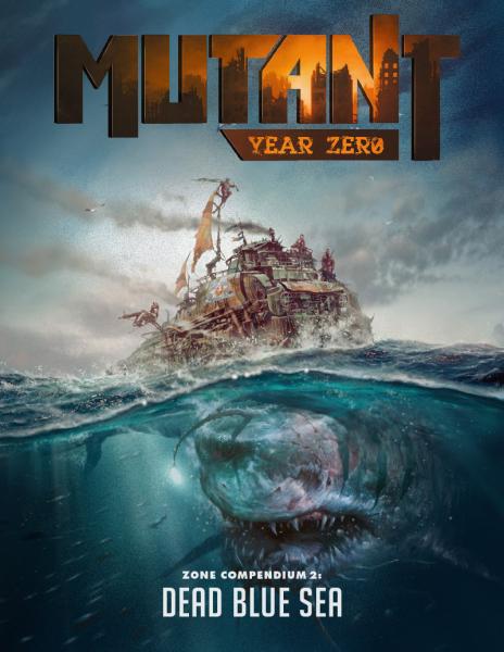 Mutant Zero RPG: Dead Blue Sea front cover