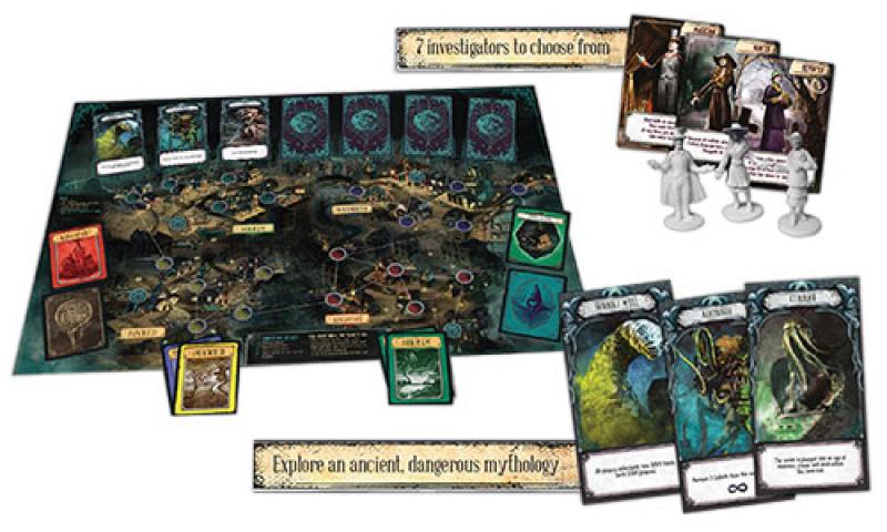 Pandemic: Reign of Cthulhu gameplay