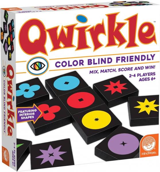 Qwirkle (Color Blind Friendly Edition)