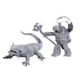 Tortle Druid & Wild Shape Giant Lizard: D&D Nolzur's Marvelous Miniatures (W24)
