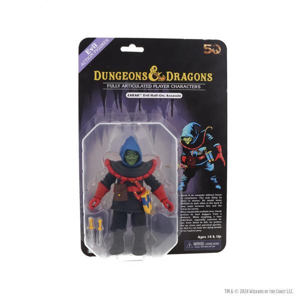 Limited 50th Anniversary Edition Zarak Figure - Dungeons & Dragons 7inch Scale Action Figure