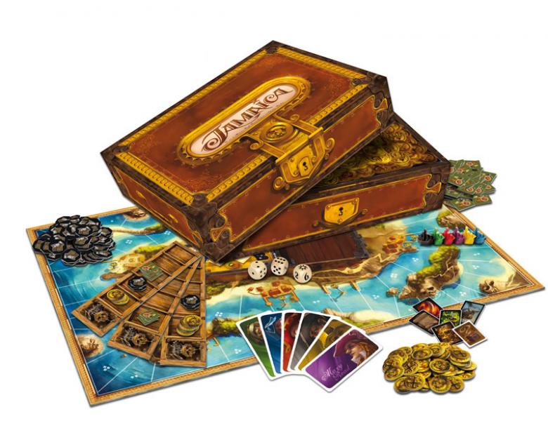 Jamaica game contents components