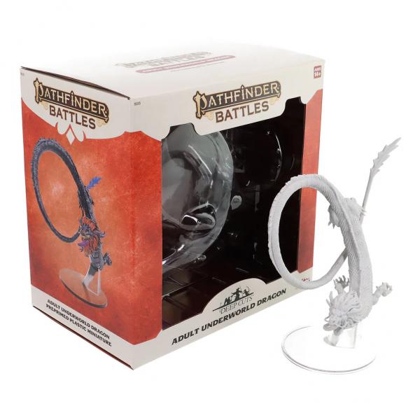 Adult Underworld Dragon Boxed Mini: Pathfinder Deep Cuts Unpainted Miniatures