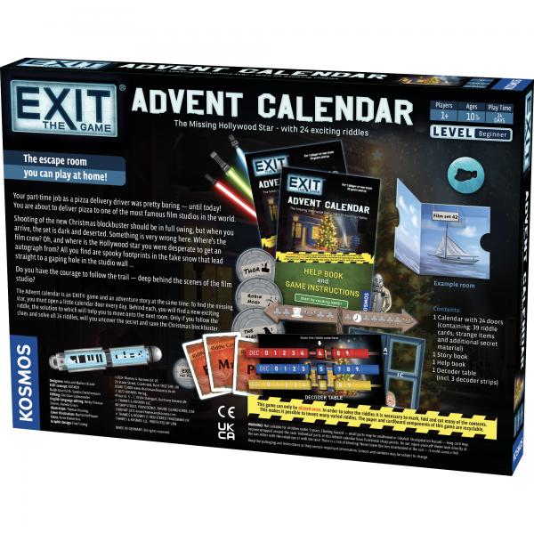 EXIT Advent Calendar  - The Missing Hollywood Star