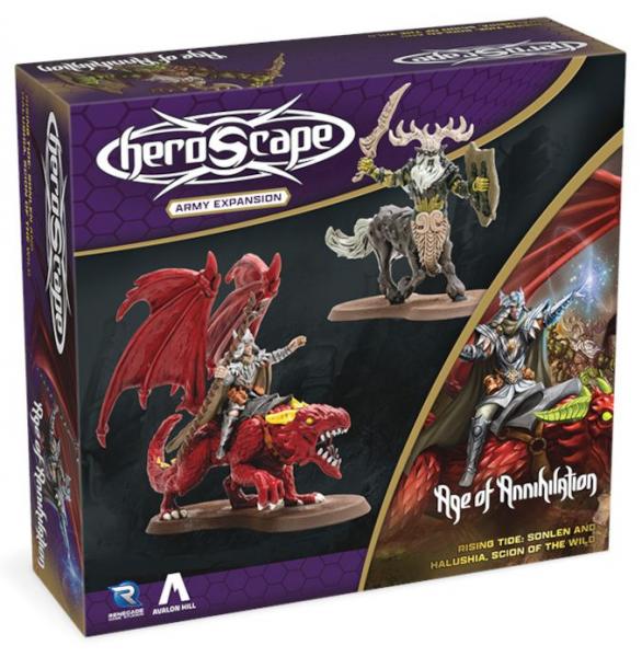 Heroscape: Rising Tide - Sonlen & Halushia, Scion of the Wild Army Expansion