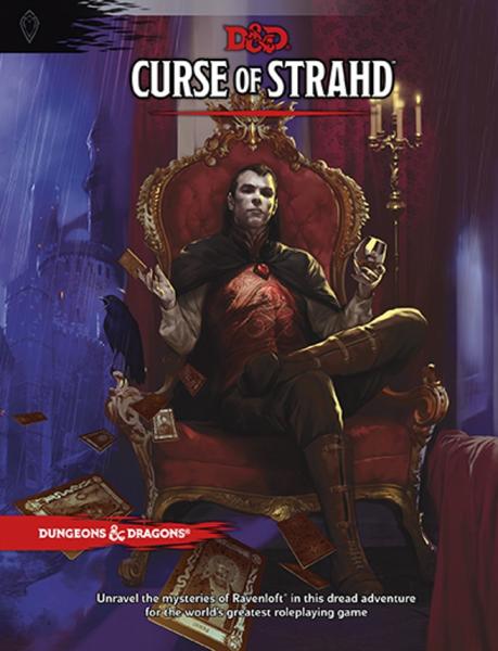 Dungeons & Dragons: Curse of Strahd front of book