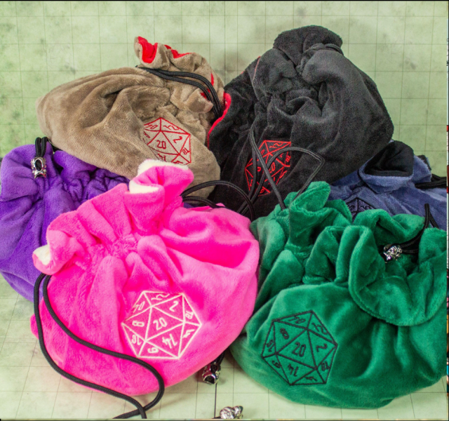DnD Dice Bag with Pockets