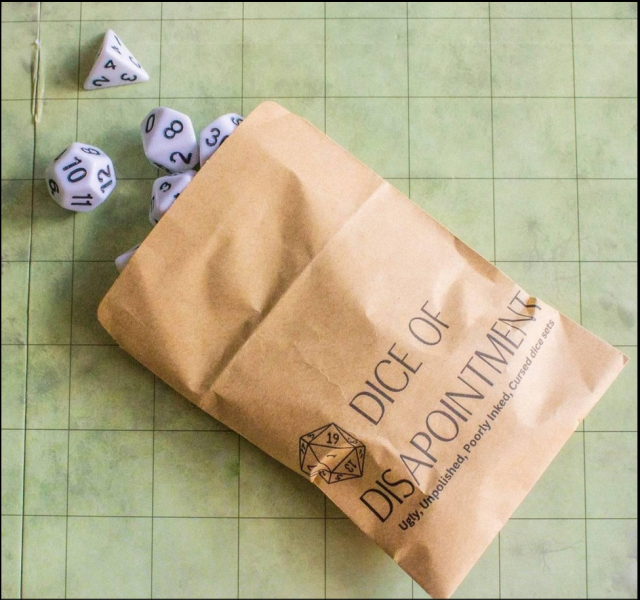 DnD Dice of Disappointment