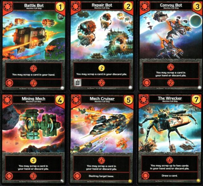 Star Realms Colony Wars Machine Cult sample cards