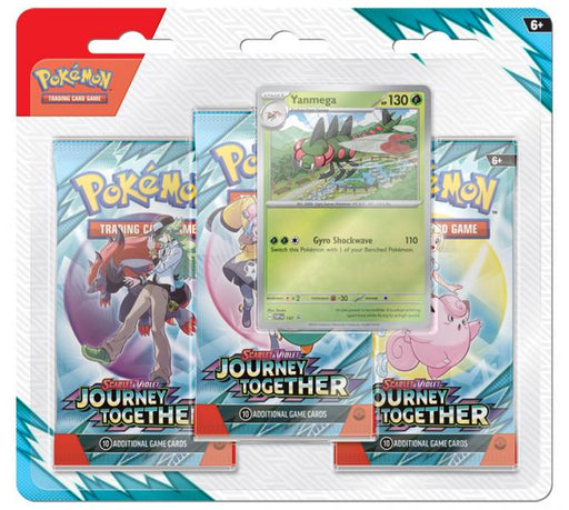 Pokemon TCG: Scarlet & Violet 9 – Journey Together - 3-Pack Blister