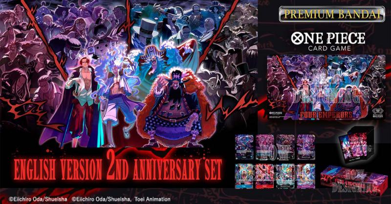 One Piece Card Game: English Version - 2nd Anniversary Set