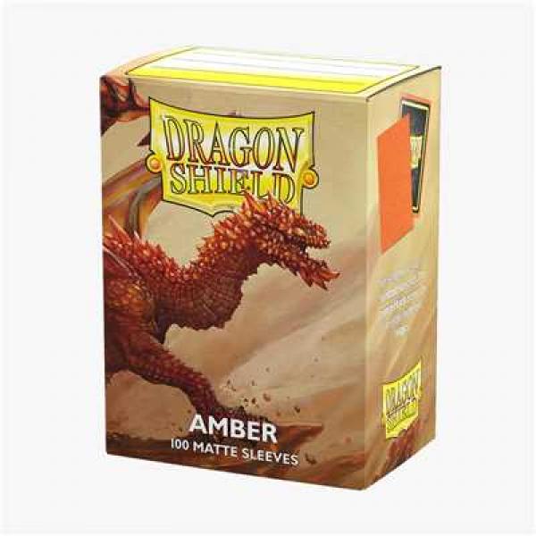 Dragon Shield Matte - Amber (100)