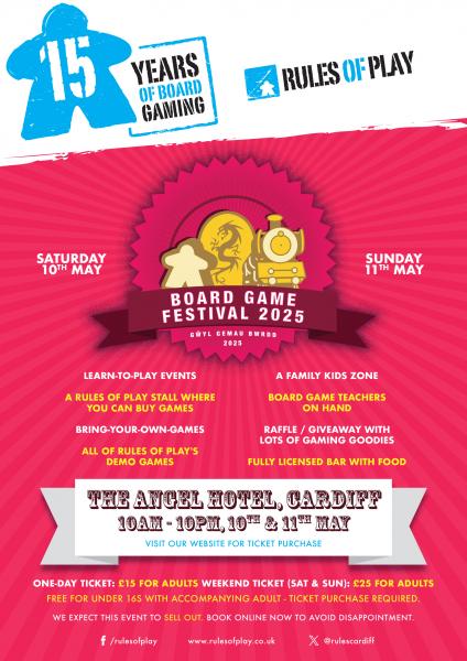 RulesCon Board Game Festival 2025 - Weekend Ticket (Child)