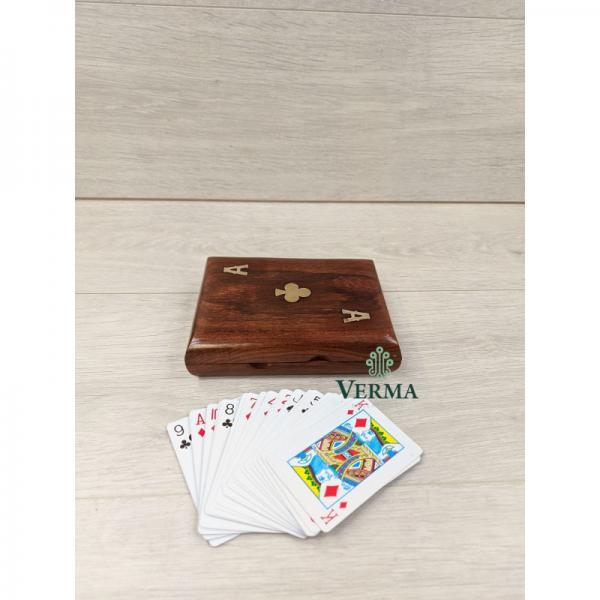 SINGLE CARD BOX W/CARDS 4X3"