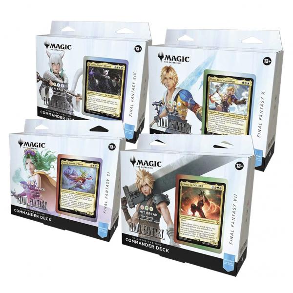 mtg japanese final fantasy MTG: JAPANESE Final Fantasy Collector Commander Deck — Rules of Play