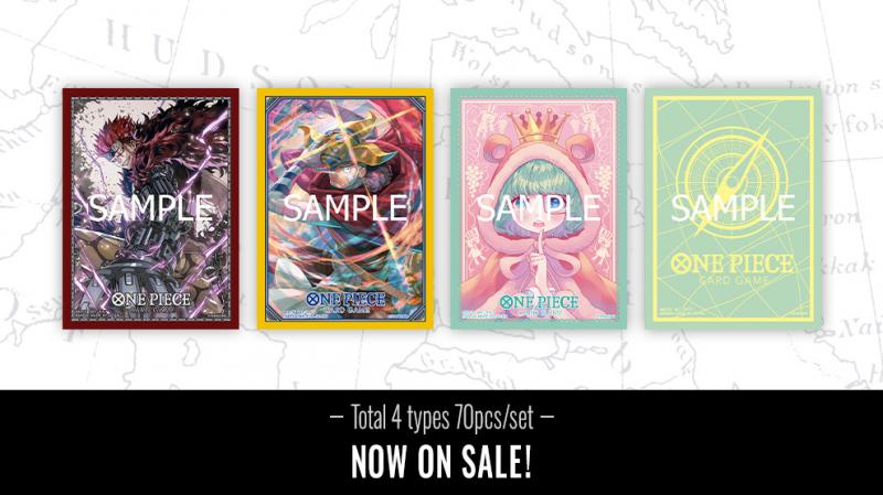 One Piece Card Game: Official Sleeve 9 (4 Kinds Assortment)