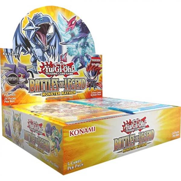 YGO TCG: Battles of Legend: Monster Mayhem Booster Box