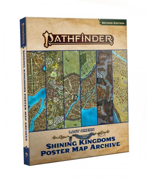 Pathfinder Lost Omens Shining Kingdoms Poster Map Archive (P2)