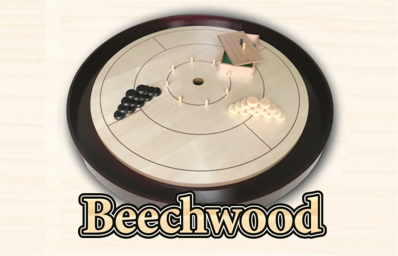Beech Crokinole Board (Standard)