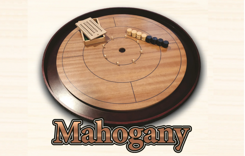 Mahogany Crokinole Board (Standard)