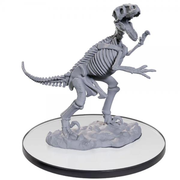 Skeletal Raptor: WizKids Deep Cuts Unpainted Miniatures (W26)
