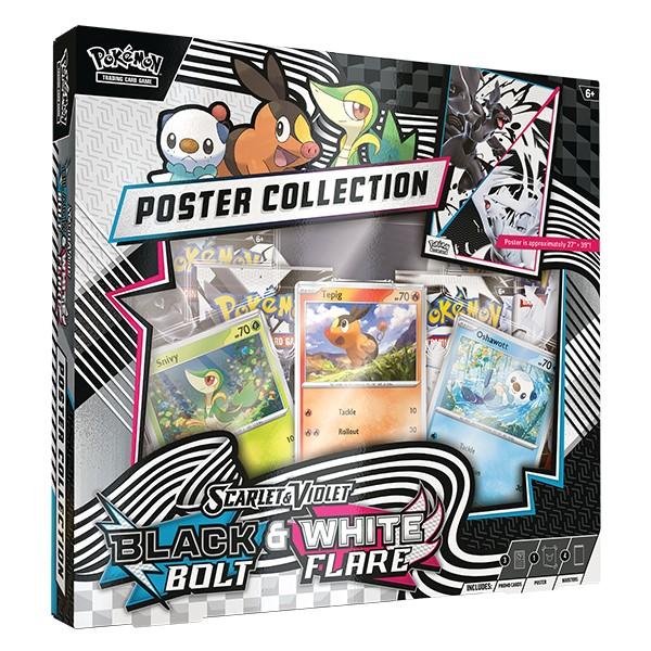 Pokemon TCG: Black Bolt & White Flare Unova Poster Collection