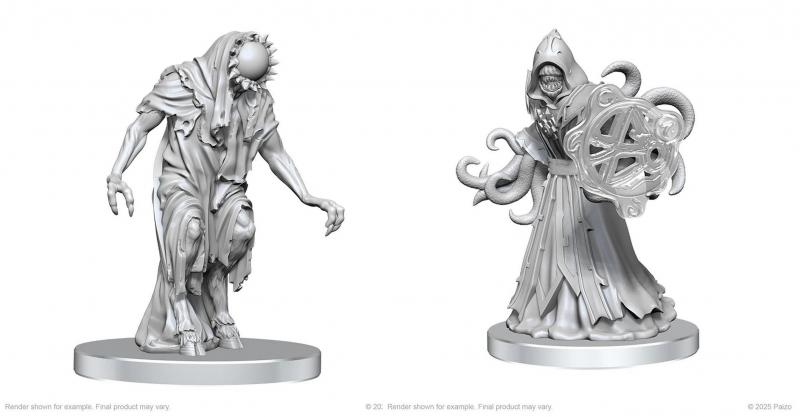 Aghash & Venedaemon (Pact Daemon): Pathfinder Battles Deep Cuts Unpainted Miniatures