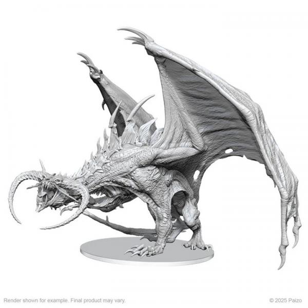 Diabolic Dragon Boxed Unpainted Miniature: Pathfinder Deep Cuts