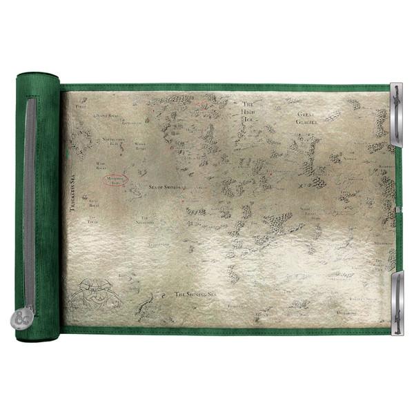 Artifacts Across Eternities: Drizzt & the Forgotten Realms Premium Dice Scroll Map: D&D