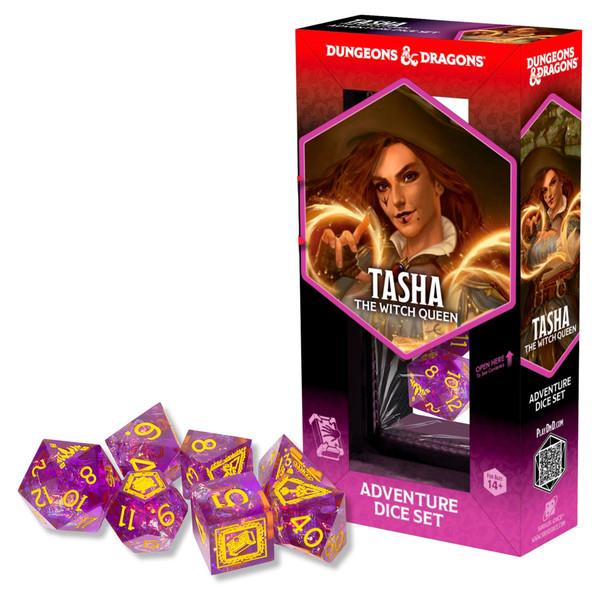 Adventure Dice Set - Tasha the Witch Queen – Sharp-Edged Dice Set: Dungeons & Dragons [Pre-order]
