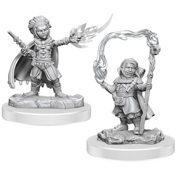Halfling Wizards: D&D Nolzur's Marvelous Unpainted Miniatures (W20) [Pre-order]