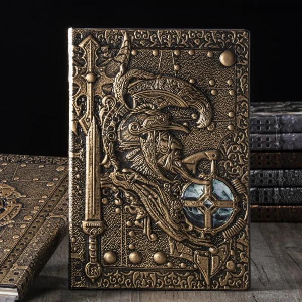 Valorcrest Ledger D&D Player Journal | Bronze Embossed Hardback