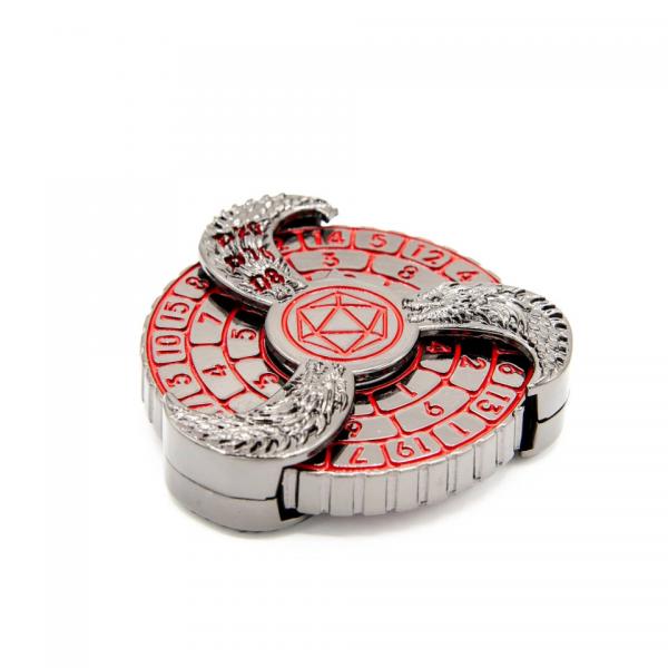 Prophecy Wheel | Dice Spinner | Black & Red