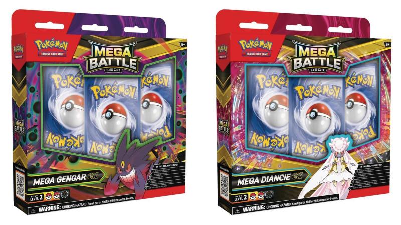 Pokemon TCG: Mega Battle Decks - Assortment (Diancie ex & Gengar ex)