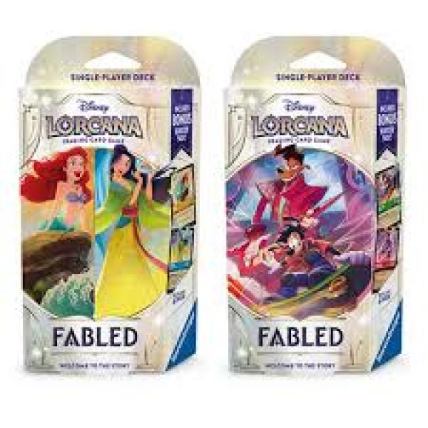 Disney Lorcana: Fabled - Starter Deck Amber & Sapphire