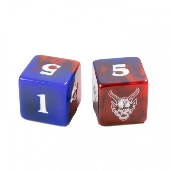 Gamegenic: Stranger Things - Hellfire Club D6 Dice Set (12x) – 16mm