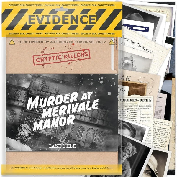 Cryptic Killers: Murder at Merivale Manor