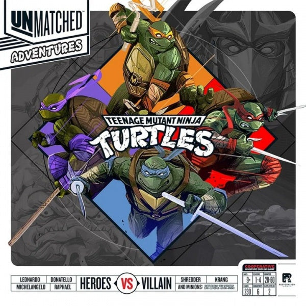 Unmatched Adventures - Teenage Mutant Ninja Turtles [Pre-order]