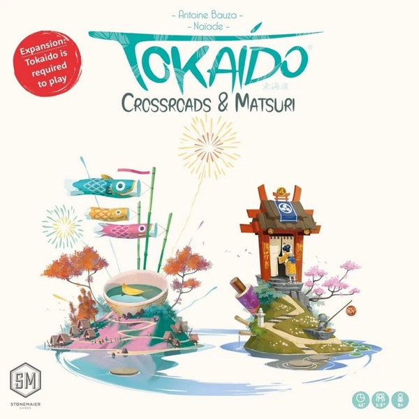 Tokaido:Crossroads & Matsuri Expansion (Stonemaier Edition)
