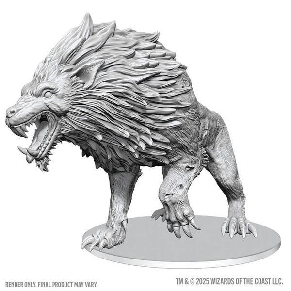 D&D Nolzur's Marvelous Miniatures: Dire Worg