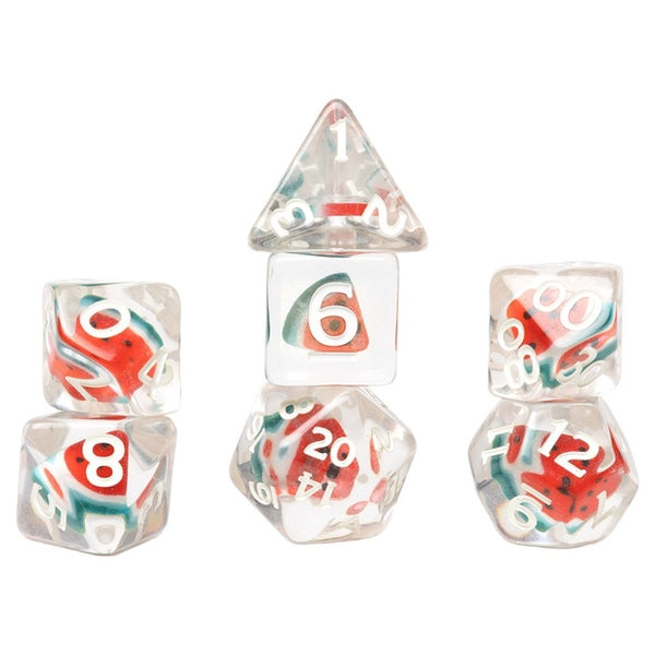 Watermelon: Fruit Slice Dice Set - Sirius Dice [Pre-order]