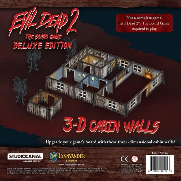 3D Cabin Walls: Evil Dead 2 Expansions [Pre-order]
