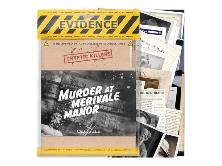 Cryptic Killers - Murder at Merivale Manor (UK) [Pre-order]