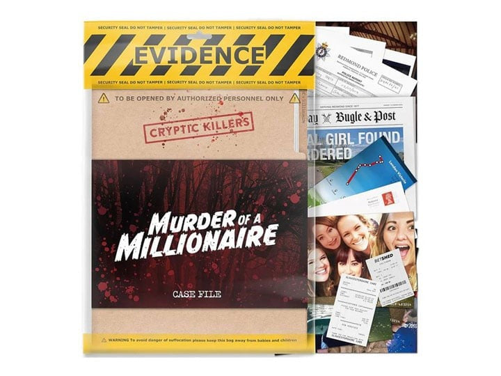 Cryptic Killers - Murder of a Millionaire (UK) [Pre-order]