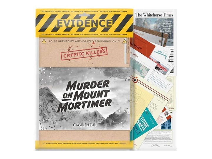 Cryptic Killers - Murder on Mount Mortimer (UK) [Pre-order]