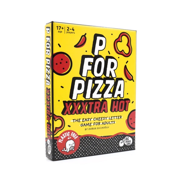 P for Pizza Extra Spicy